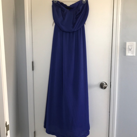 Royal blue size small maxi dress Final Price - Picture 2 of 3